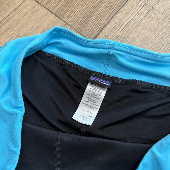 Patagonia Small Womens Blue Print Skort - Picture 3 of 4